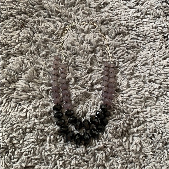 Purple statement necklace - Picture 5 of 5